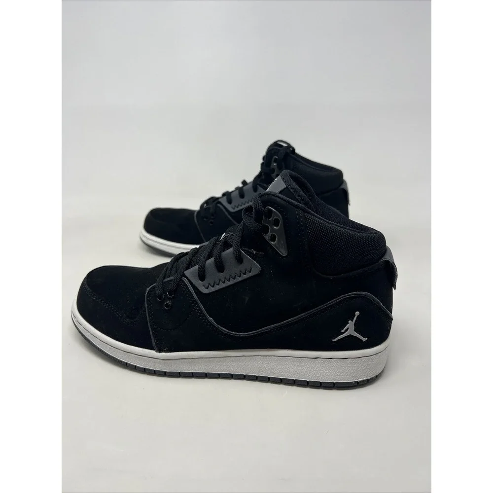 Nike Air Jordan 1 Flight 2 BG 631784-003 Sz 7Y Black White Sneakers
